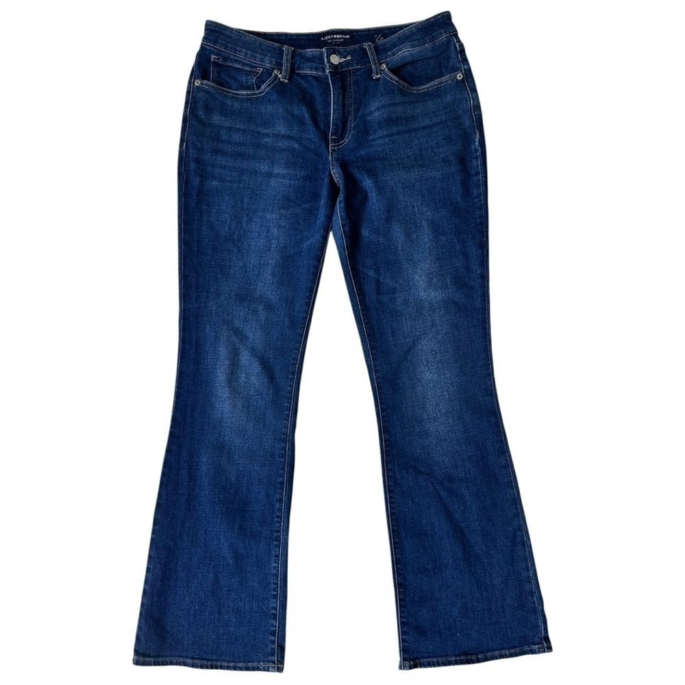 Lucky Brand Lolita Boot low-rise bootcut flare jeans – dark wash, sz 12/31R